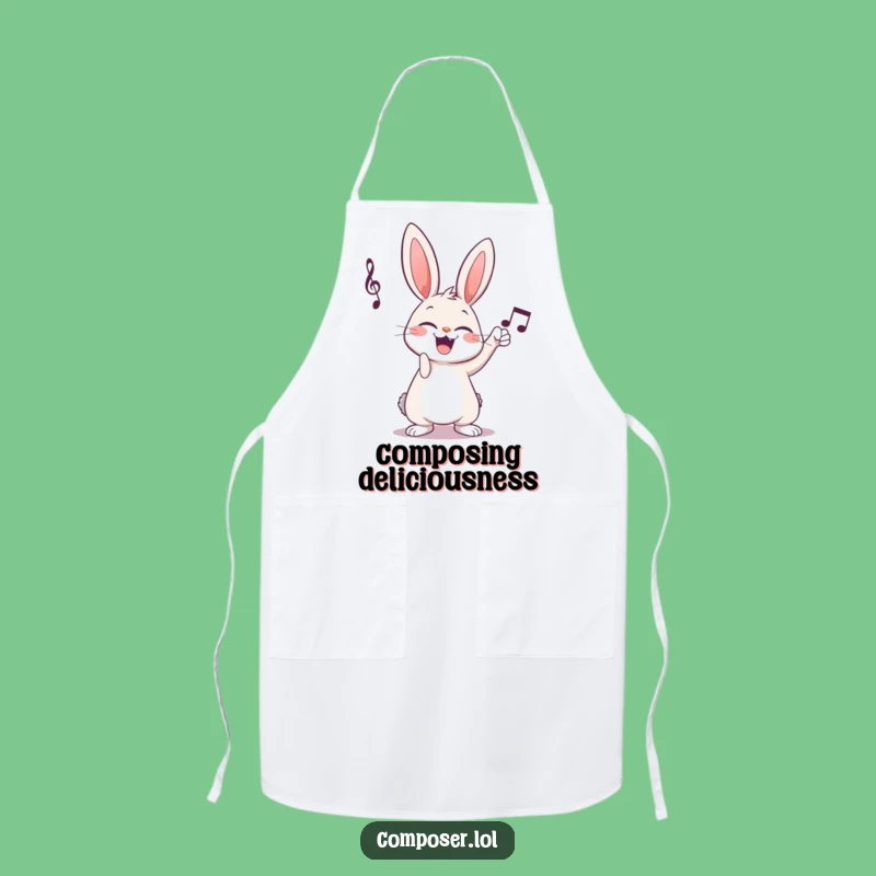 Funny Rabbit Maestro Apron - Giggle While You Cook