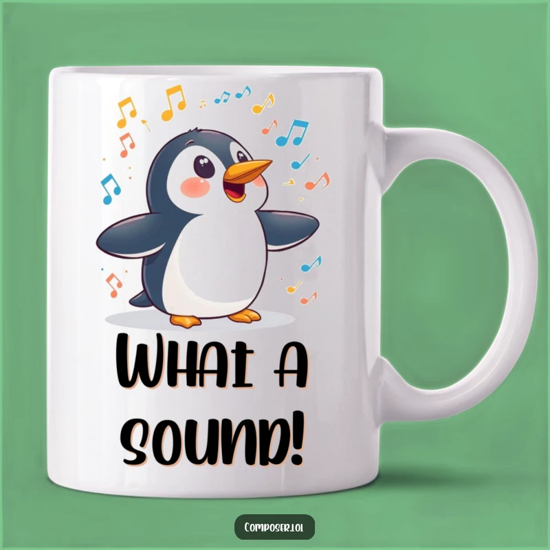 Funny Penguin Symphony Mug: A Hilarious Reaction Gift