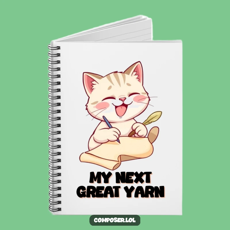 Funny Cat Scribe Notebook: Capture Your Thoughts with Feline Wit